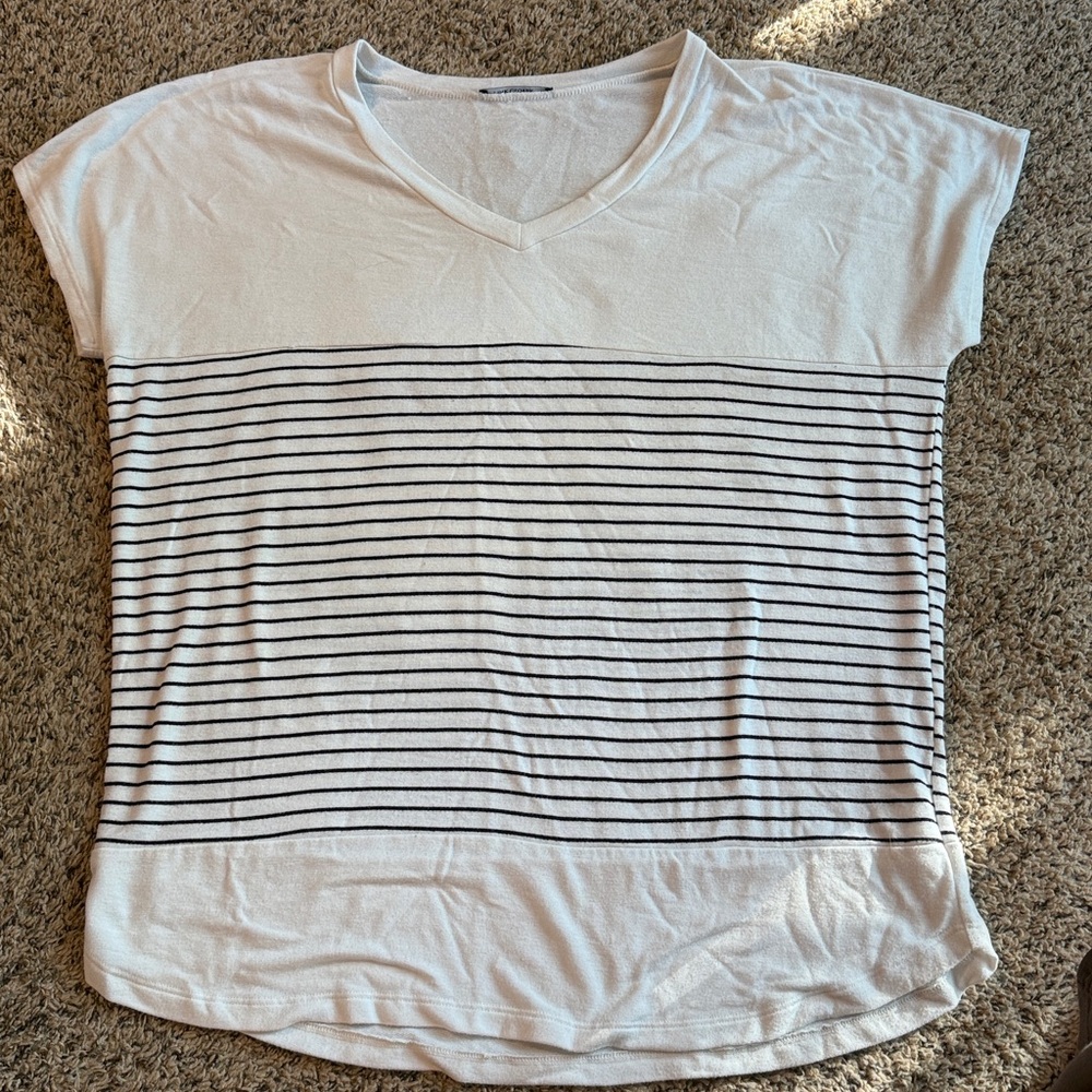 Pink Clover Cream Knit Top